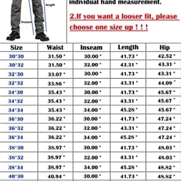❣Men's Outdoor Cargo Work Trousers Military Tactical Pants❣ - Picture 11 of 11